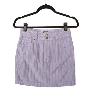UO BDG Light Purple Corduroy Mini Skirt X-Small